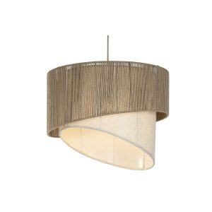 Suspension Home ESPRIT Marron Jute Métal Corde