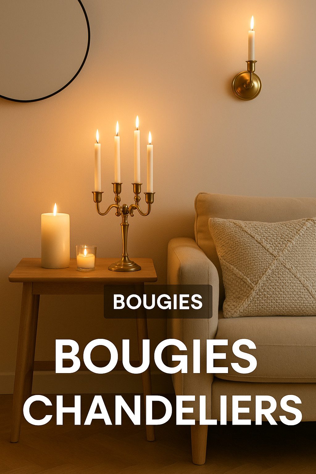 Bougies et chandeliers