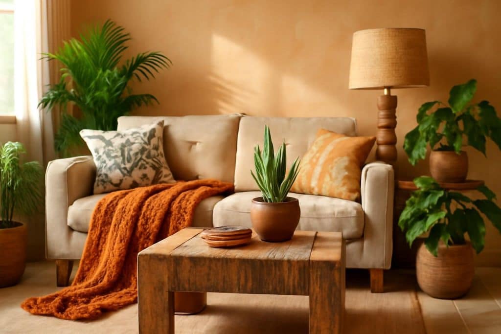 décoration, maison, déco murale, textile & confort, objets décoratifs, plantes déco, plaids cocooning, coussins déco, bois naturel, couleurs automnales, intérieur cosy, idées cadeaux déco, tendance automne