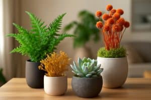 Les plantes stabilisées : tendance déco qui dure
