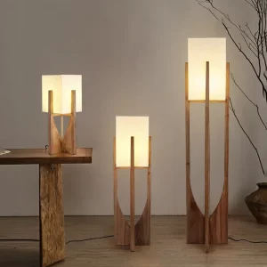 lampe Fairbanks bois massif