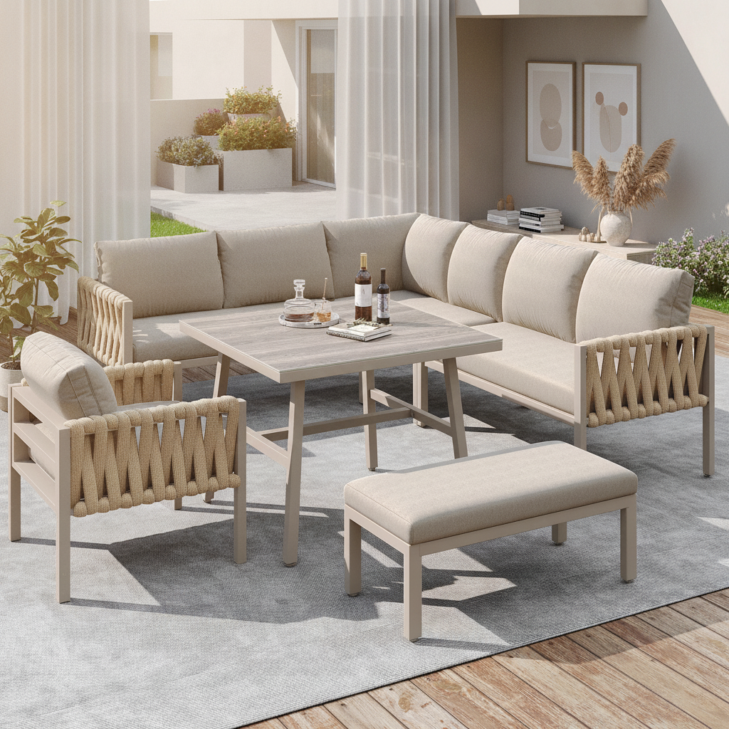 meubles de jardin corde — LeMondeDeLaDeco.fr